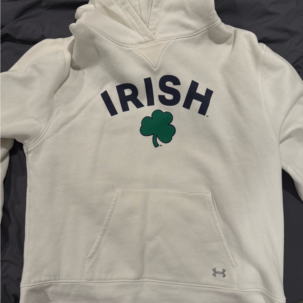 Under Armour White and Green Women's Sweater